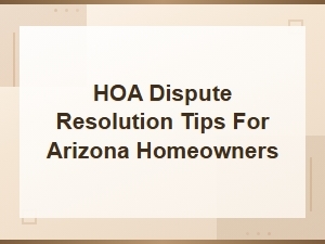 Arizona Hoa Fine Dispute Letter Templates and Tips